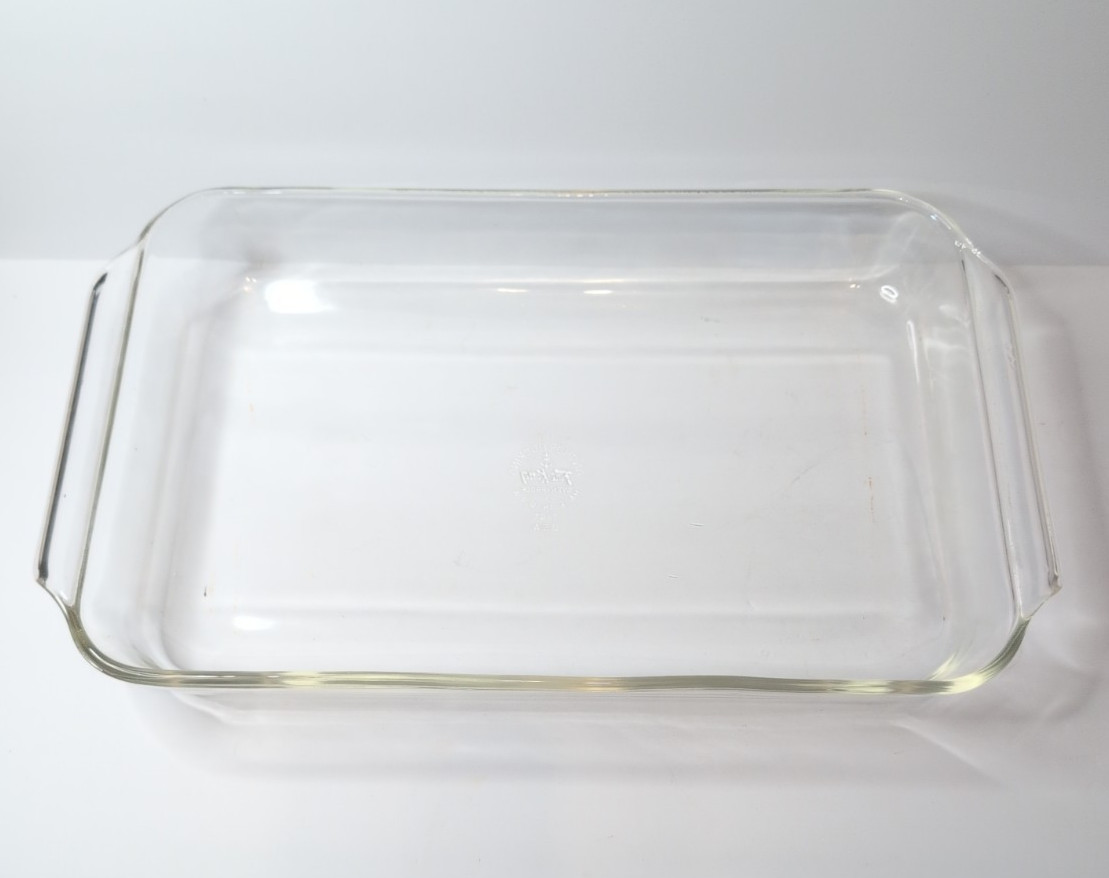 Anchor Hocking Fire King 440 3-Quart Casserole Dish Baking Dish 9×13″ USA Clear