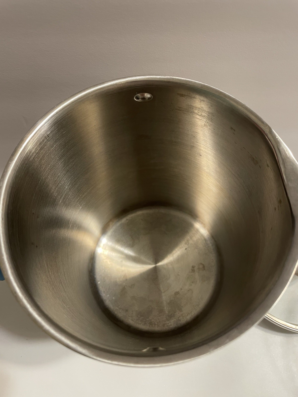 Kuhn Rikon 11 Cup Pot With Basket Straining Lid & Pour Spout 18/10 Asparagus