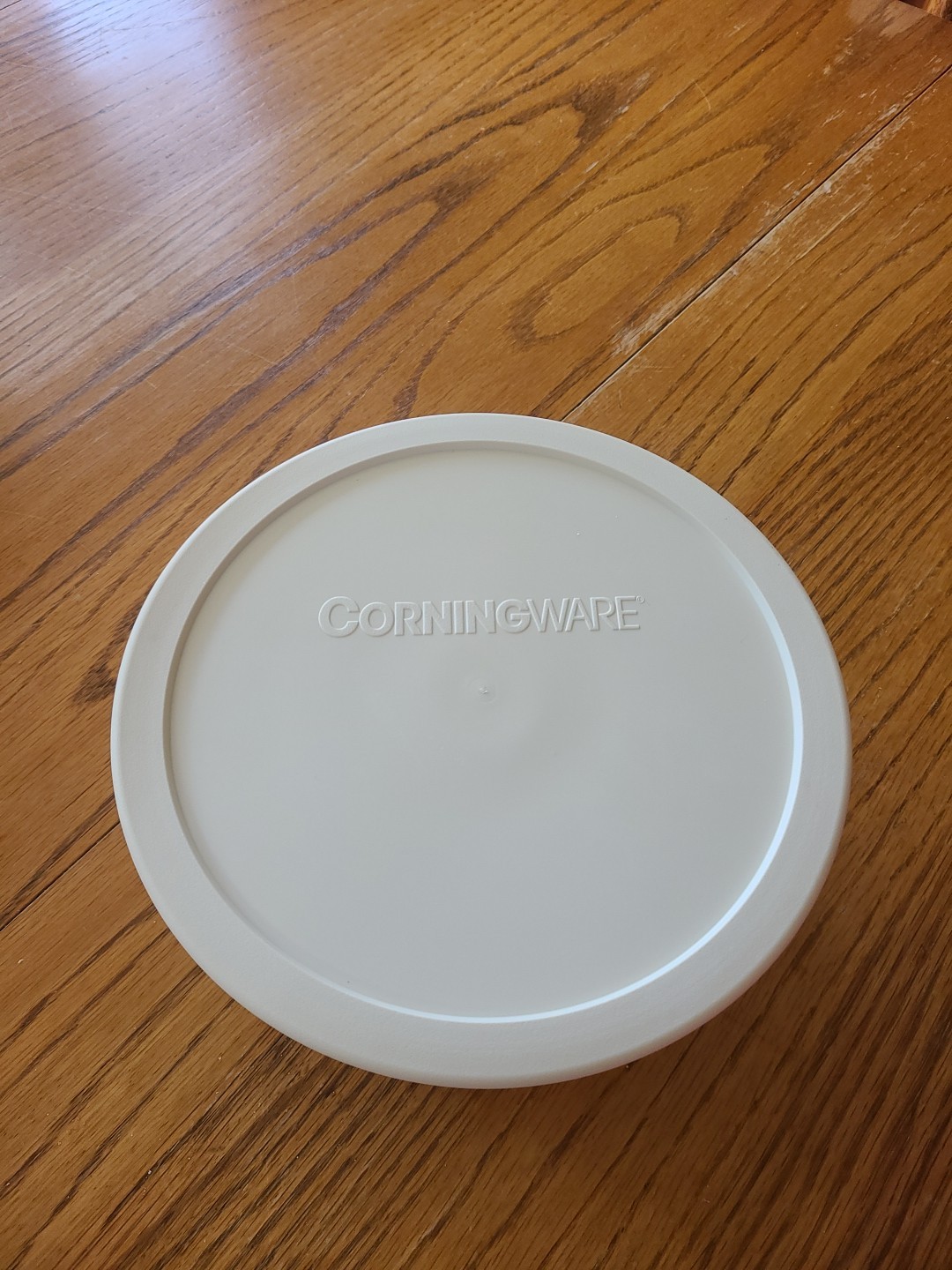 Corning Ware French White 1.6 Liter Souffle Casserole Dish F-5-B w Plastic Seal