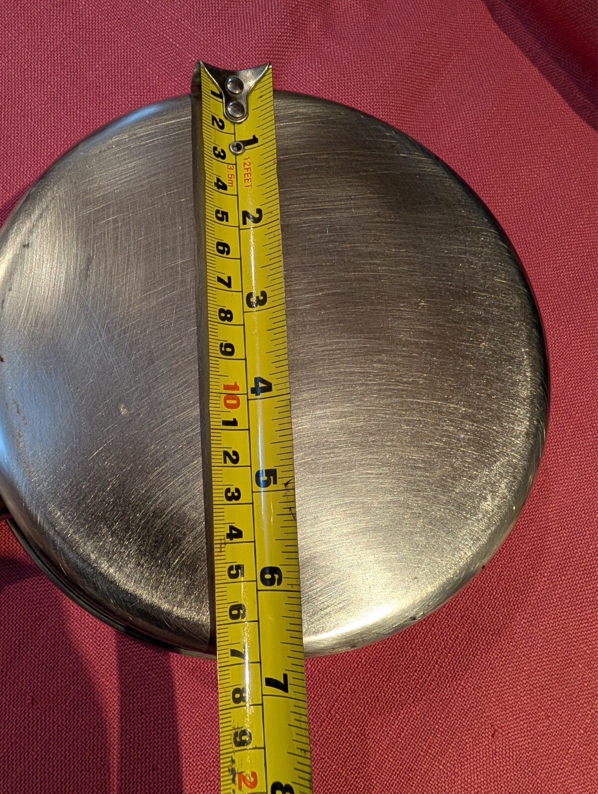 Vintage Lifetime Cookware Stainless Steel 1 QT 7.5″ Frying Pan Skillet