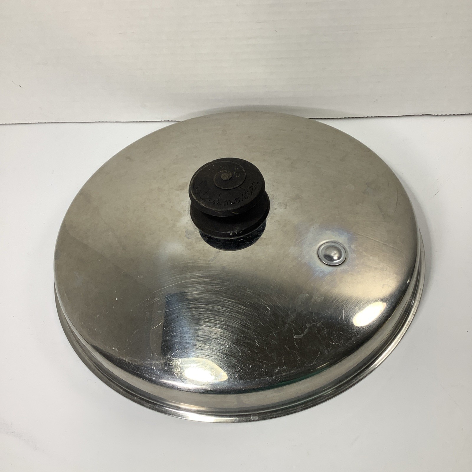 Saladmaster Vapo Lid 10 11/16” replacement Stainless Steel Steam Vented Lid Only