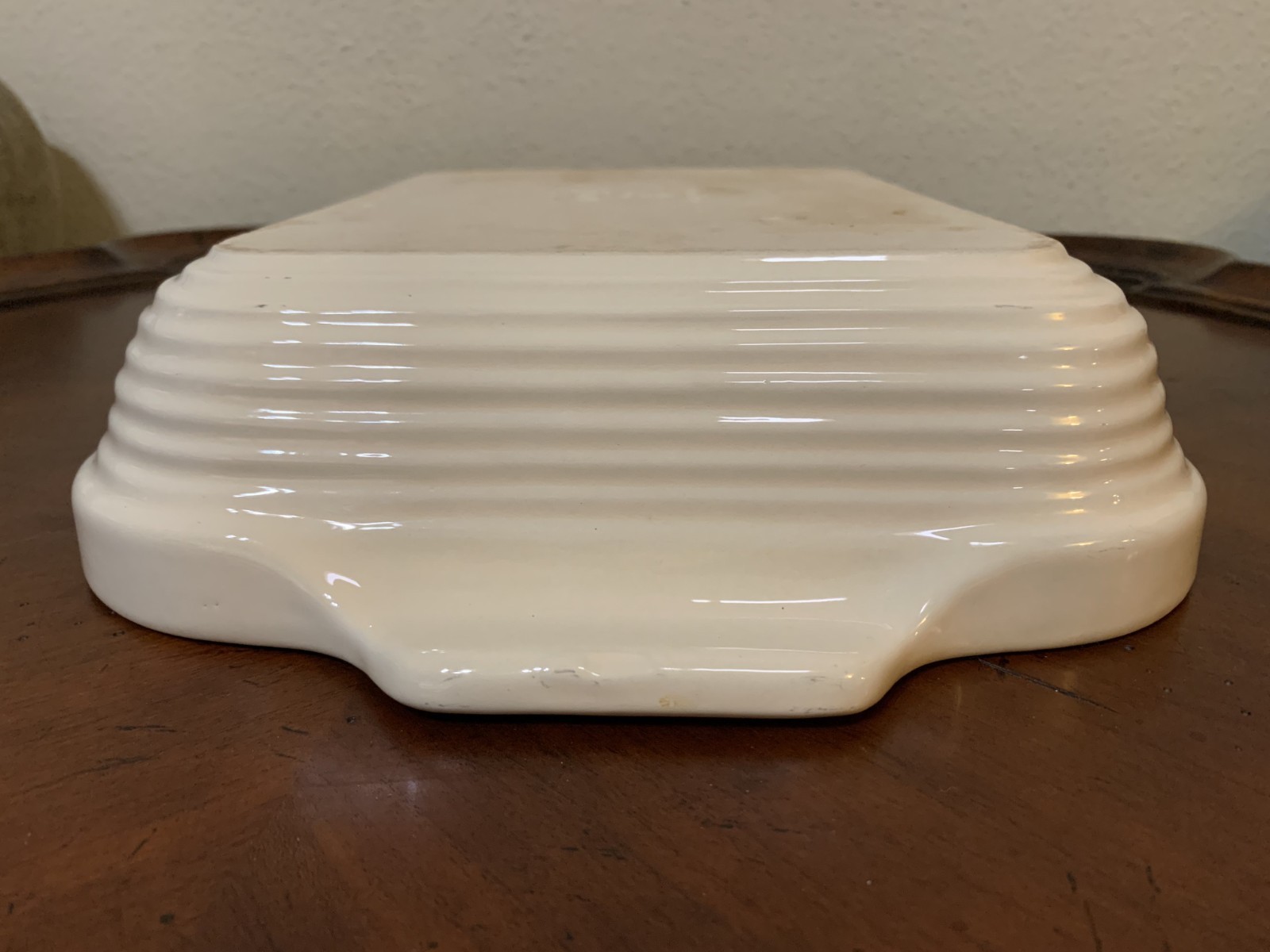Emile Henry Almond Lasagna Roaster Baking Pan # 96-62 France Modele Depose