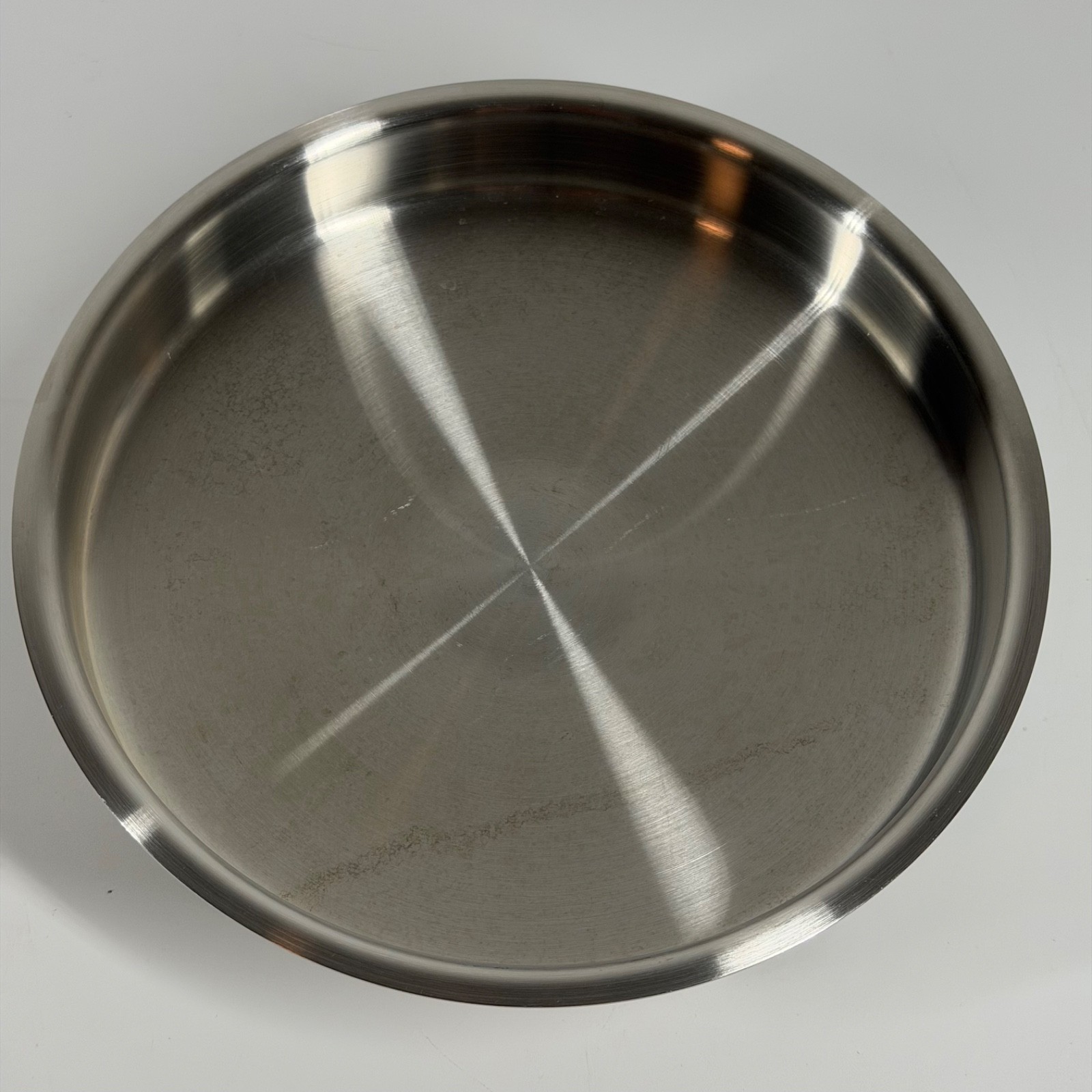 VTG 8” Amway Queen Stainless 1.5 Qt Saute Pan & 2.5 Qt Sauce Pan Set w/ Lid