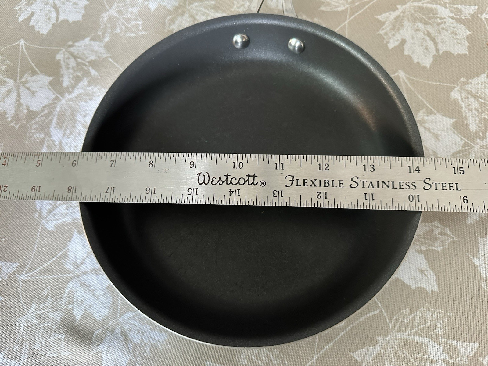 Pioneer Woman Frontier Teal Speckle 8.5+/-Nonstick Frying Pan Skillet 3428TBT