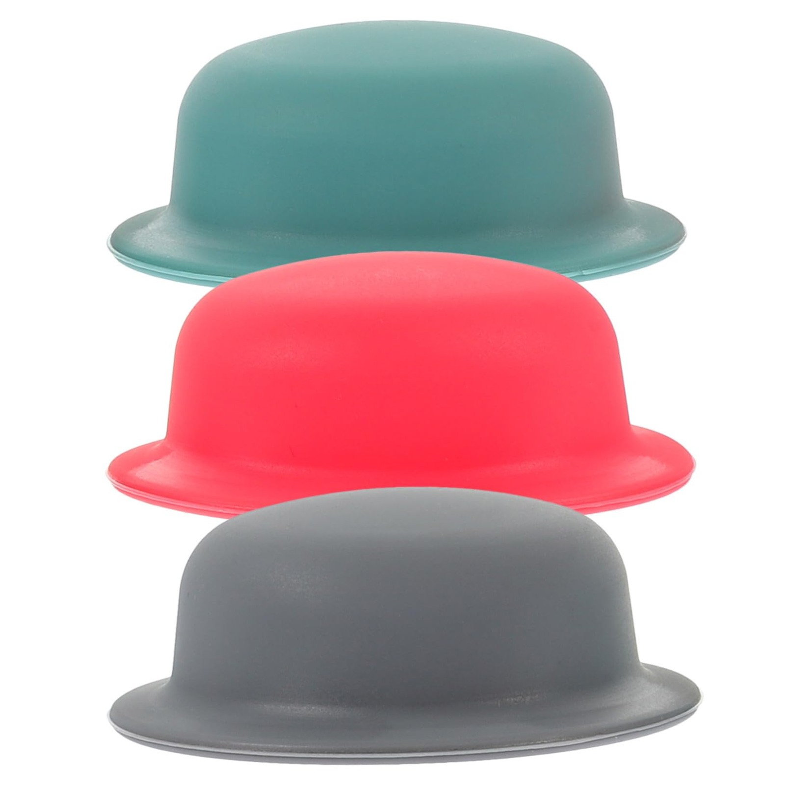 VINTORKY 3-Pack Silicone Pot Lid Knob Covers Heat Resistant Anti-Scald Pot Ha…
