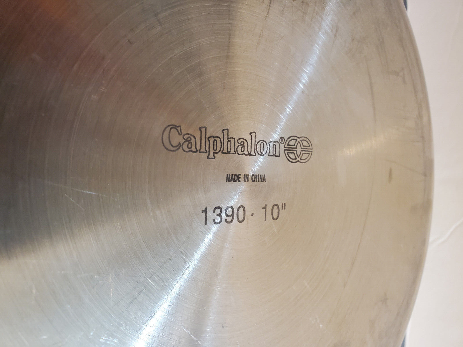 Calphalon 1390 10″ Stainless Steel Skillet / Fry Pan EUC
