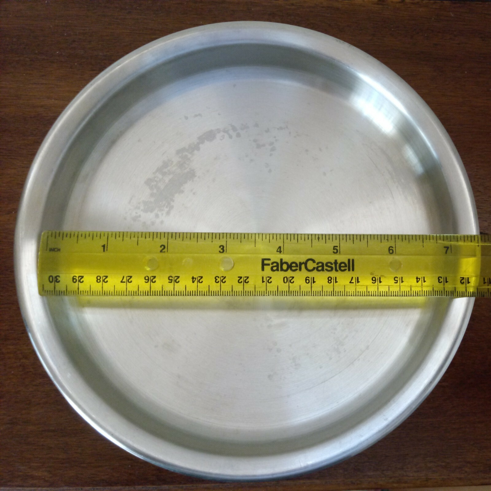 Inkor Replacement Pot/Pan Lid, 7 1/4″ Inner/8″ Outer, Black Knob Handle