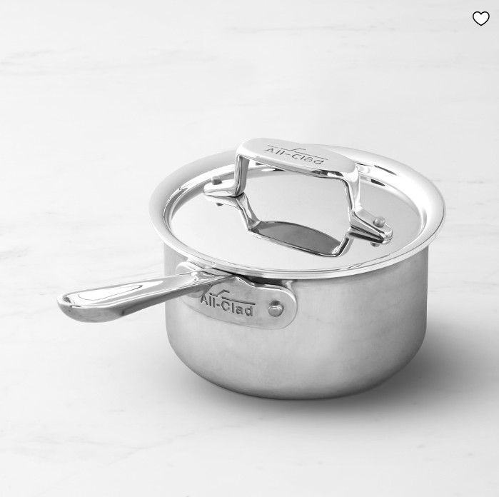 All-Clad D5® Stainless-Steel Saucepan