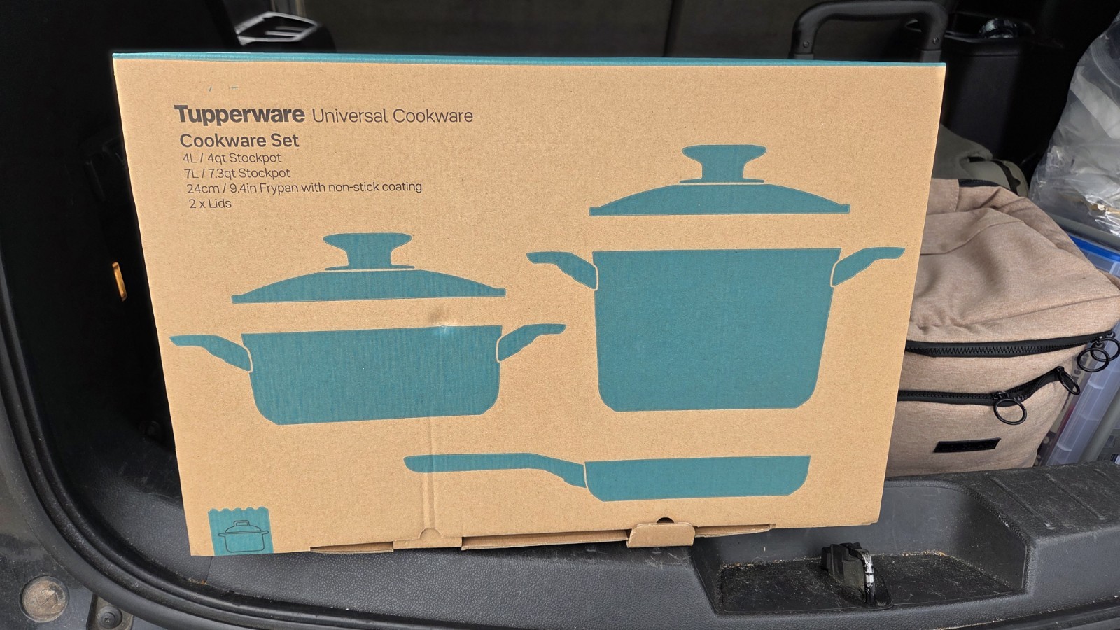 NEW IN BOX Tupperware Daily Universal Cookware Set of 3
