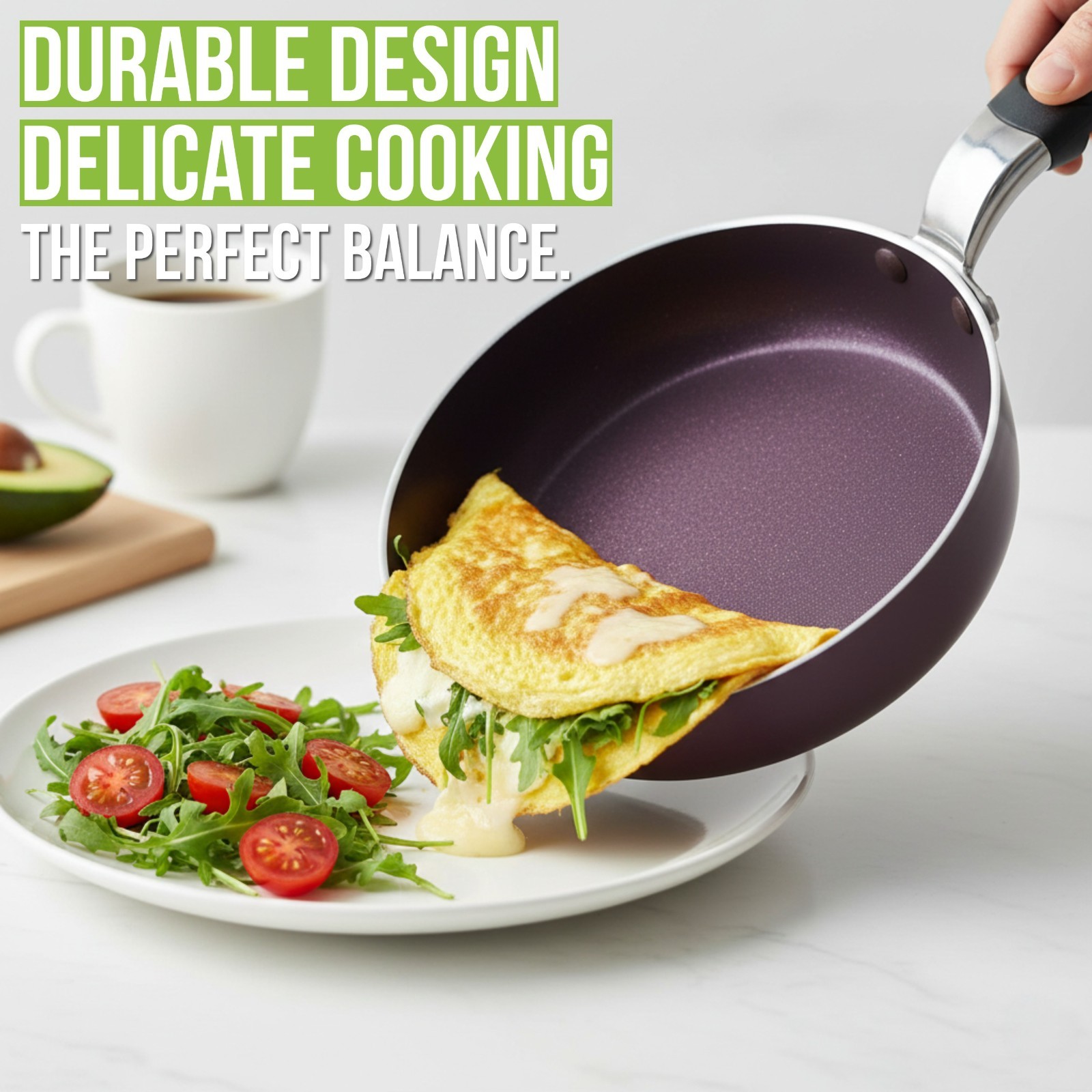 TECHEF – 5.5-Inch One Egg Frying Pan, Made in Korea