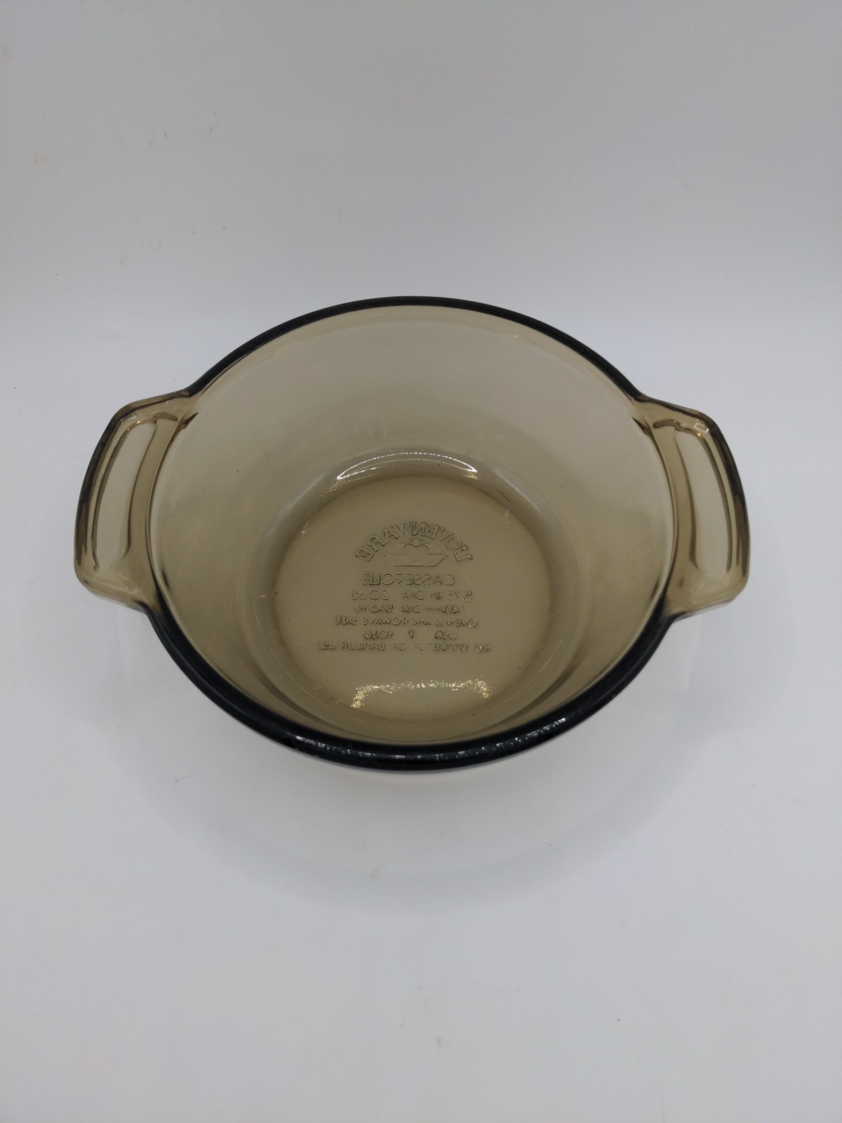 Vintage Lovenware 20oz 500mL Casserole Baking Dish Bowl 1036 Smoke Color 5.7”Dia