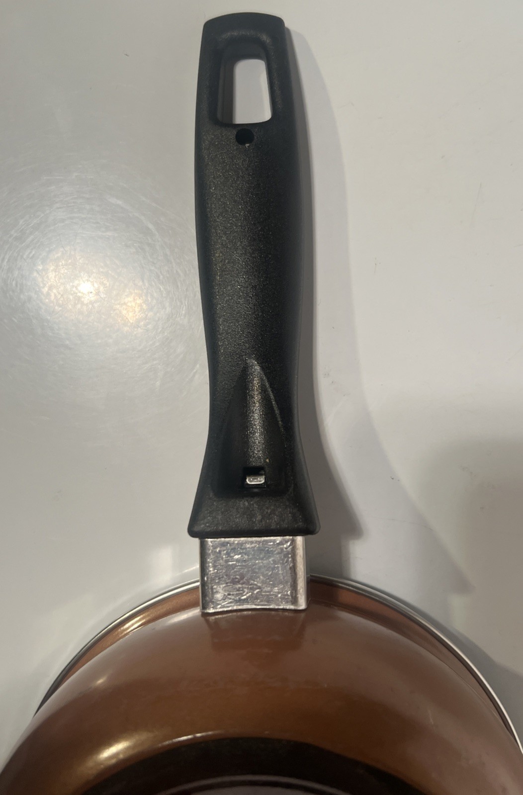 Megaware 1 Qt. Sauce Pan Small Pot Ceramic Light Brown No Lid – Made in Spain