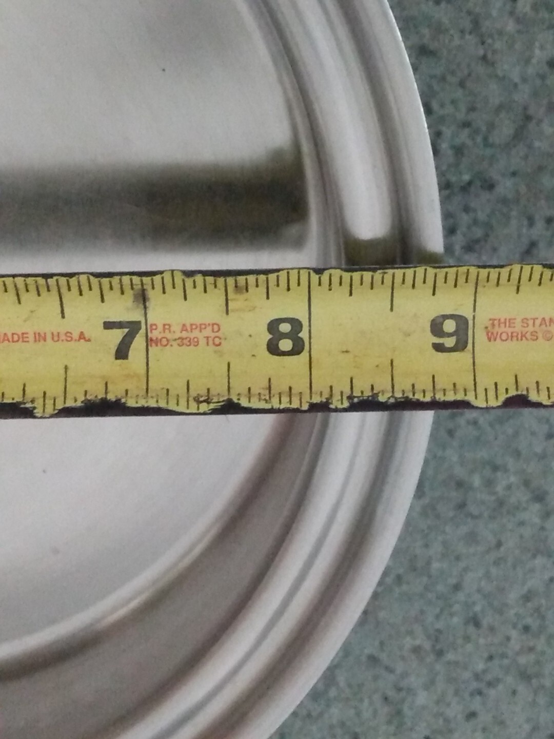 Seal O Matic Thermium Multi Plex Stainless Steel 8 3/4″ Pan