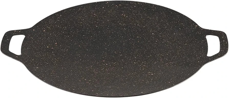 38cm / 15.0in Round Korean BBQ Grill Pan Nonstick Aluminum Griddle Grill Pan HOT