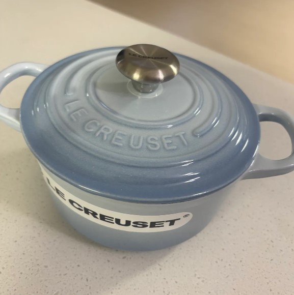 Le Creuset Enamelled Cast Iron Round Dutch Oven Casserole Pot Multi Color 14cm