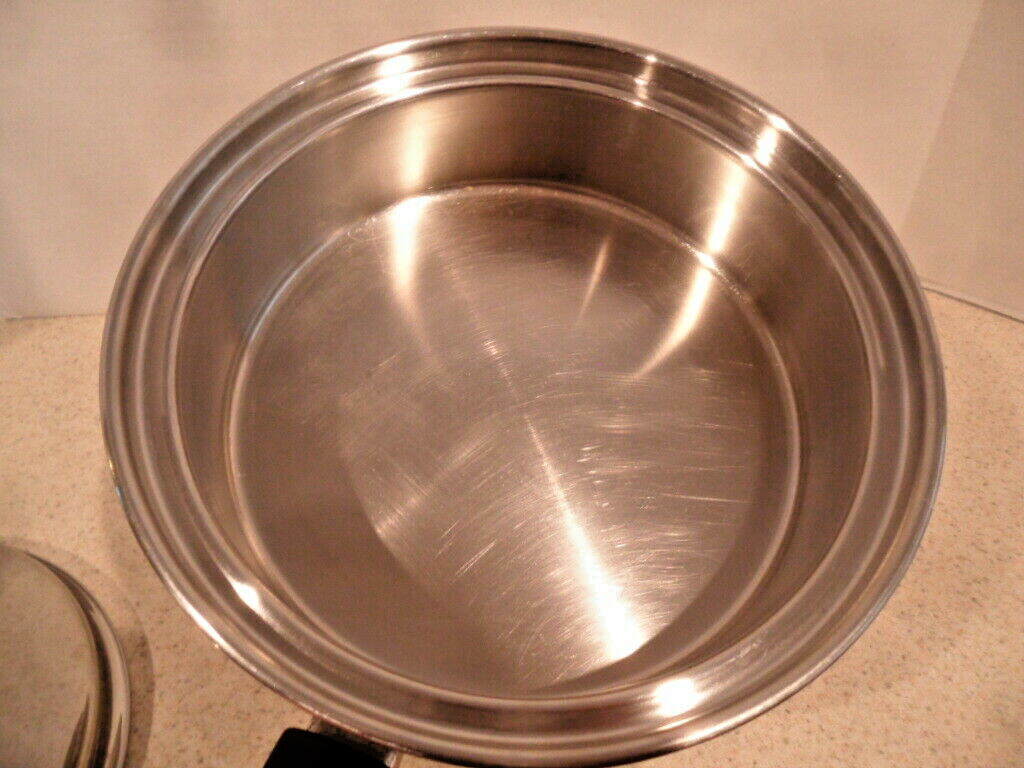 😎 Seal-O-Matic Thermium Multi-Plex Stainless Steel 1 Quart Sauce Pan W/ Lid