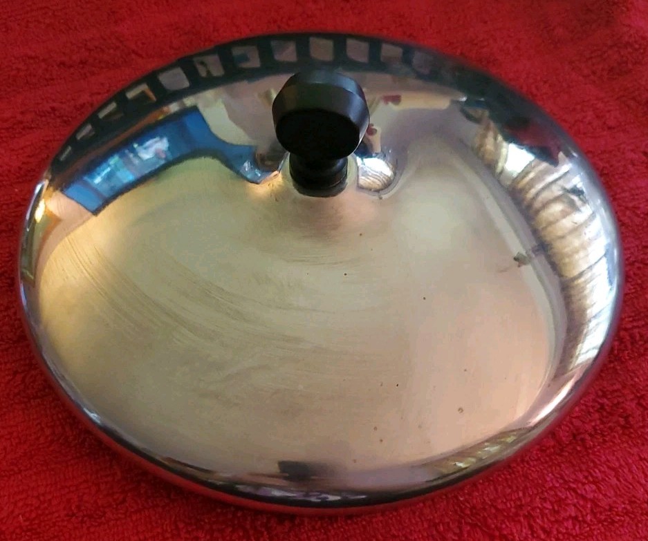 8 Inch Stainless Steel Lid To Round Pan 1/2 Inch Space -For Fit See Photo