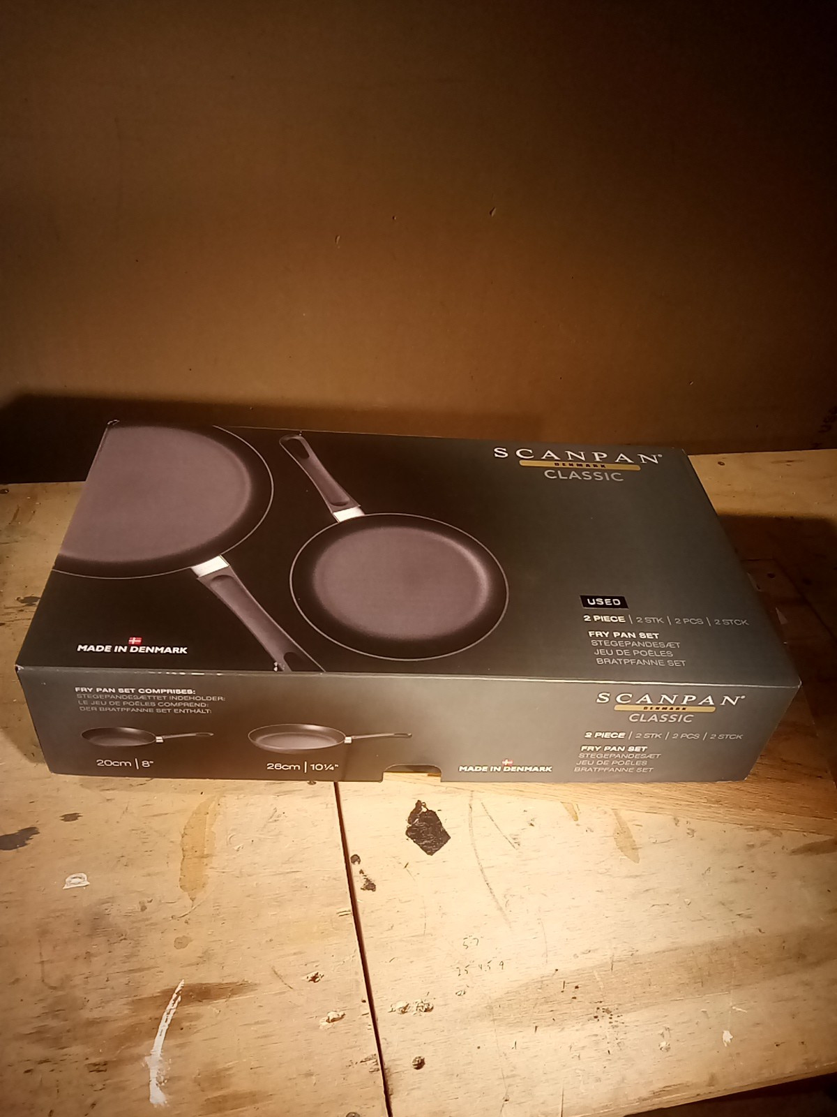 Scanpan Classic 2 piece Fry Pan Set 8 & 10.25 in.