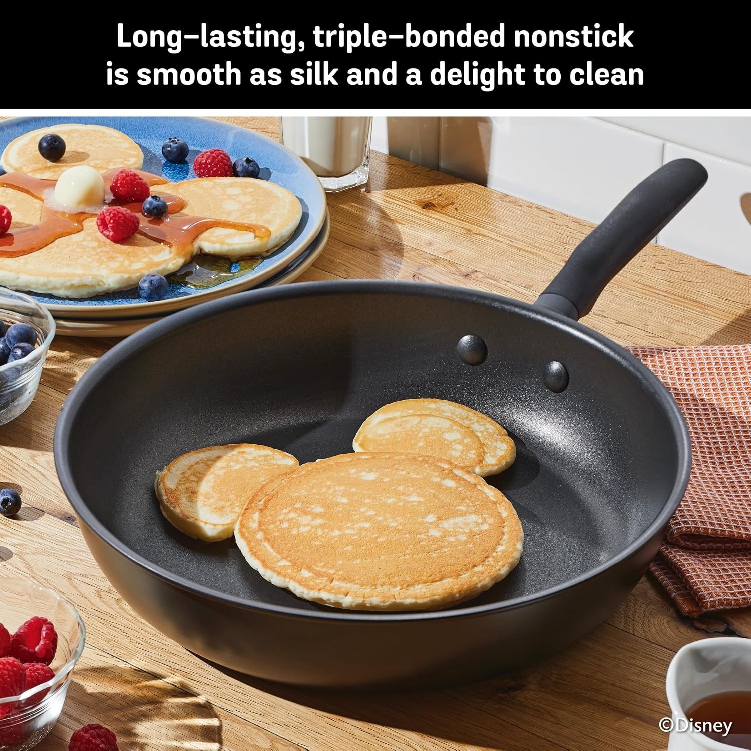 Disney 100 Meyer 4-Piece Limited Edition Nonstick Cookware Set Steamboat Willie