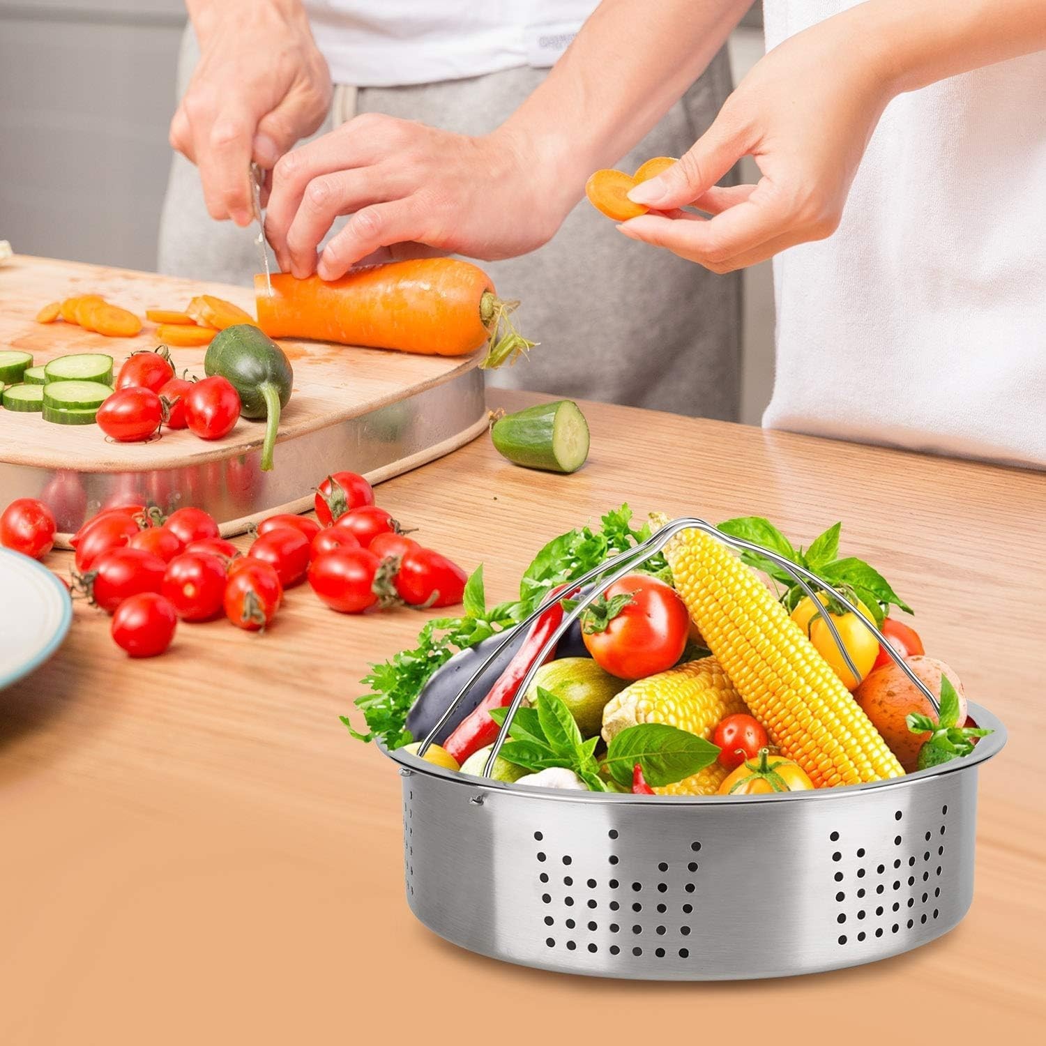 Complete Stainless Steel 3 Qt Cooking Set – Perfect for Effortless Meal Prep