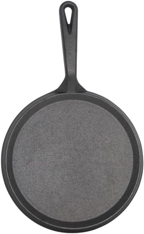 9.5 inches Cast Iron Preseasoned Comal