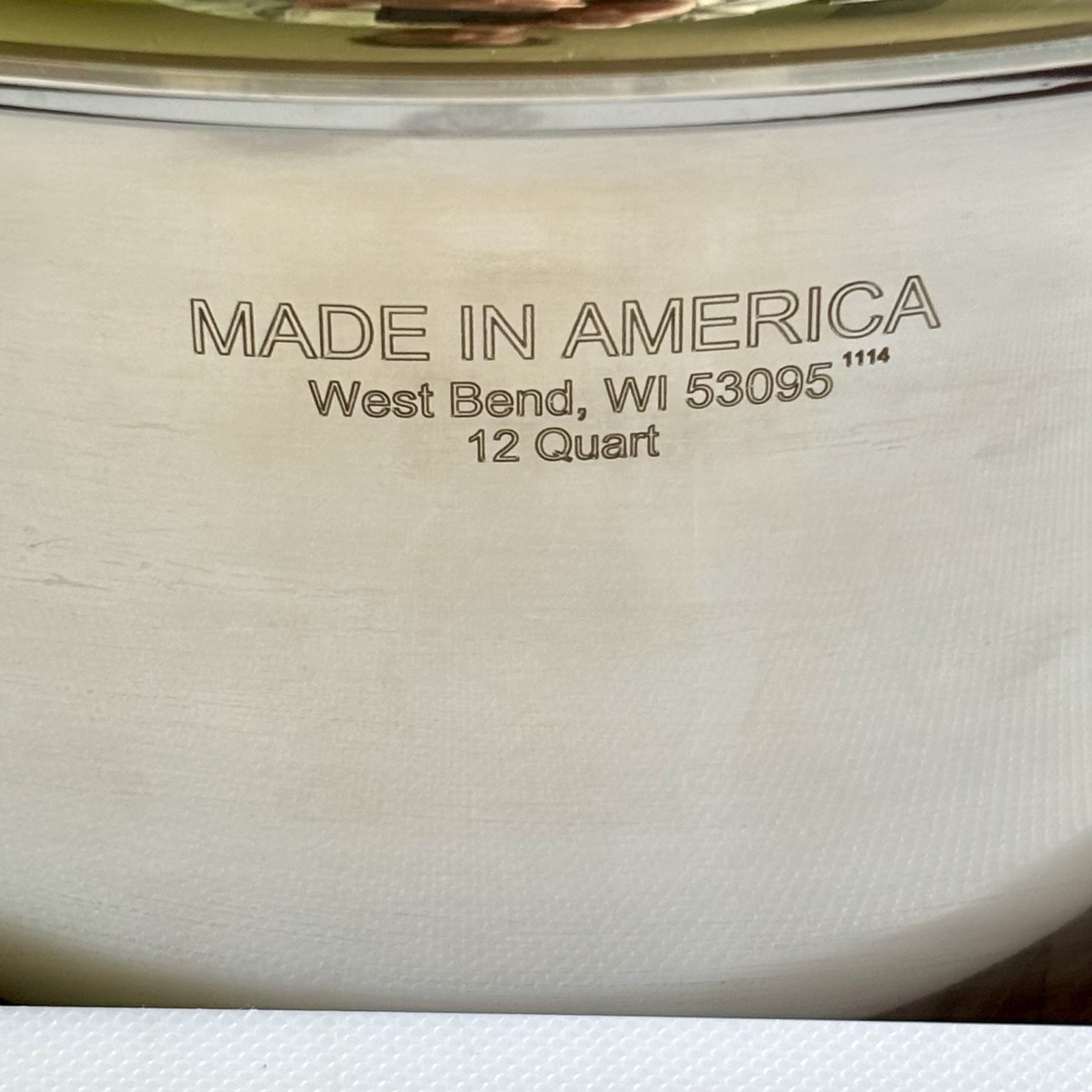 Kitchen Craft Waterless Cookware 12 Quart Stockpot West Bend | Pot + Lid