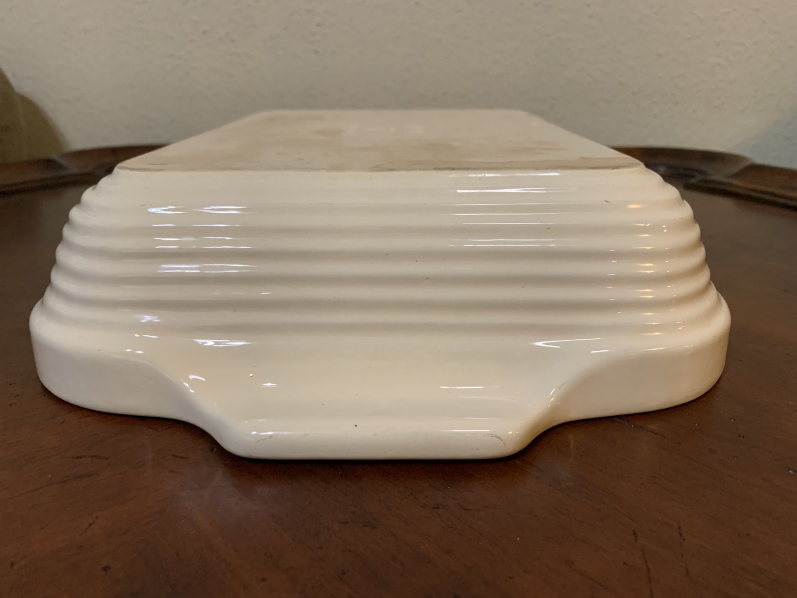 Emile Henry Almond Lasagna Roaster Baking Pan # 96-62 France Modele Depose