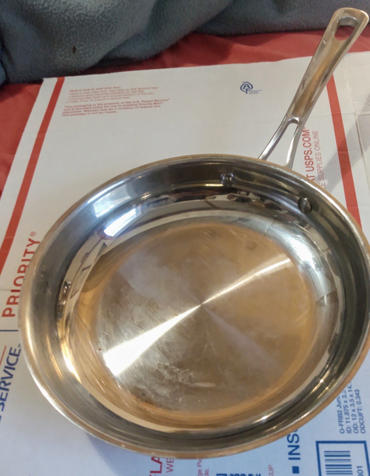Cuisinart Model #422-20 8in / 20cm Stainless Steel Frying Pan Skillet NO LID