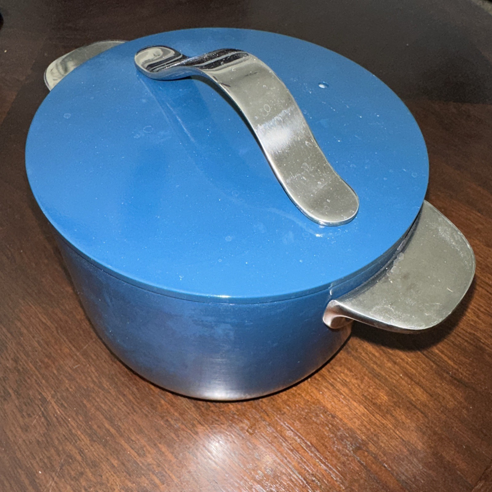 Caraway Petite Cooker 2 Qt Ceramic Coated Pot Free From Forever Chemicals Navy