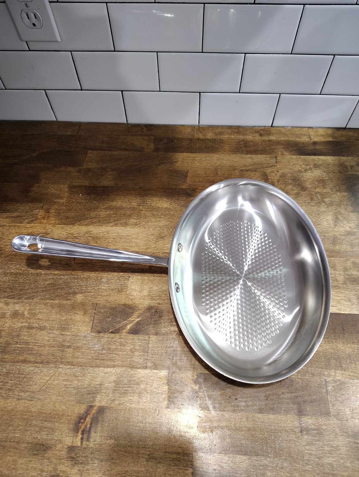 ALL CLAD d3 ARMOR 12″ No 1221720 FRY PAN GRILL SKILLET NEW