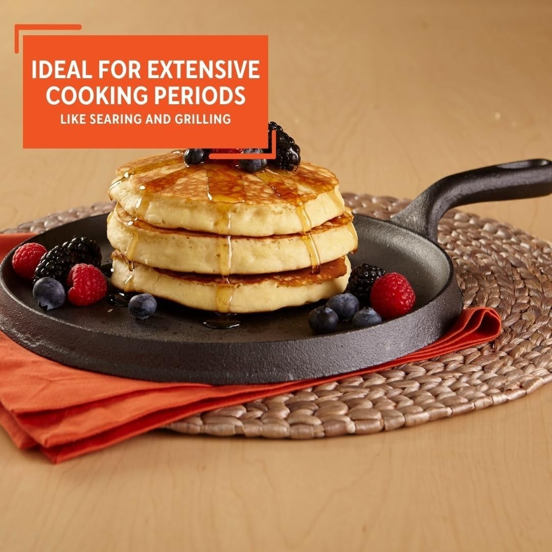 9.5 inches Cast Iron Preseasoned Comal