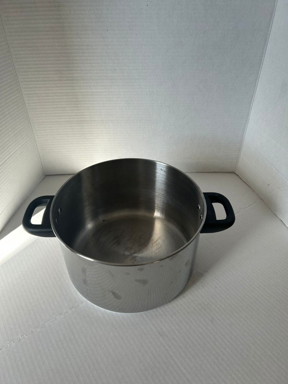 BASICS TOOLS OF THE TRADE 6.5 QT STAINLESS COOKING STOCK SOUP POT LID