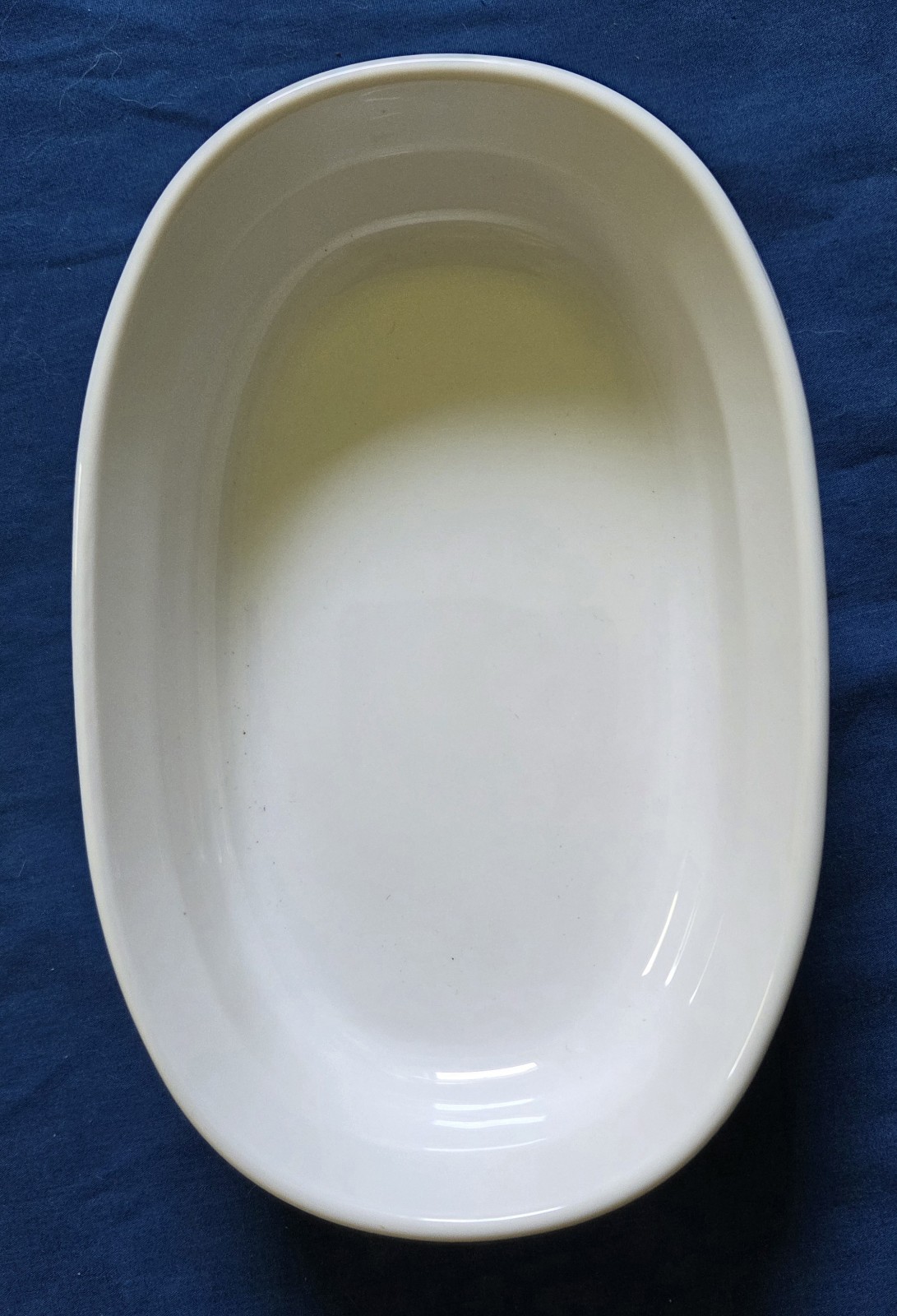 CORNING WARE FRENCH WHITE INDIVIDUAL CASSEROLE F-15-B PYROCERAM OVEN & MICROWAVE