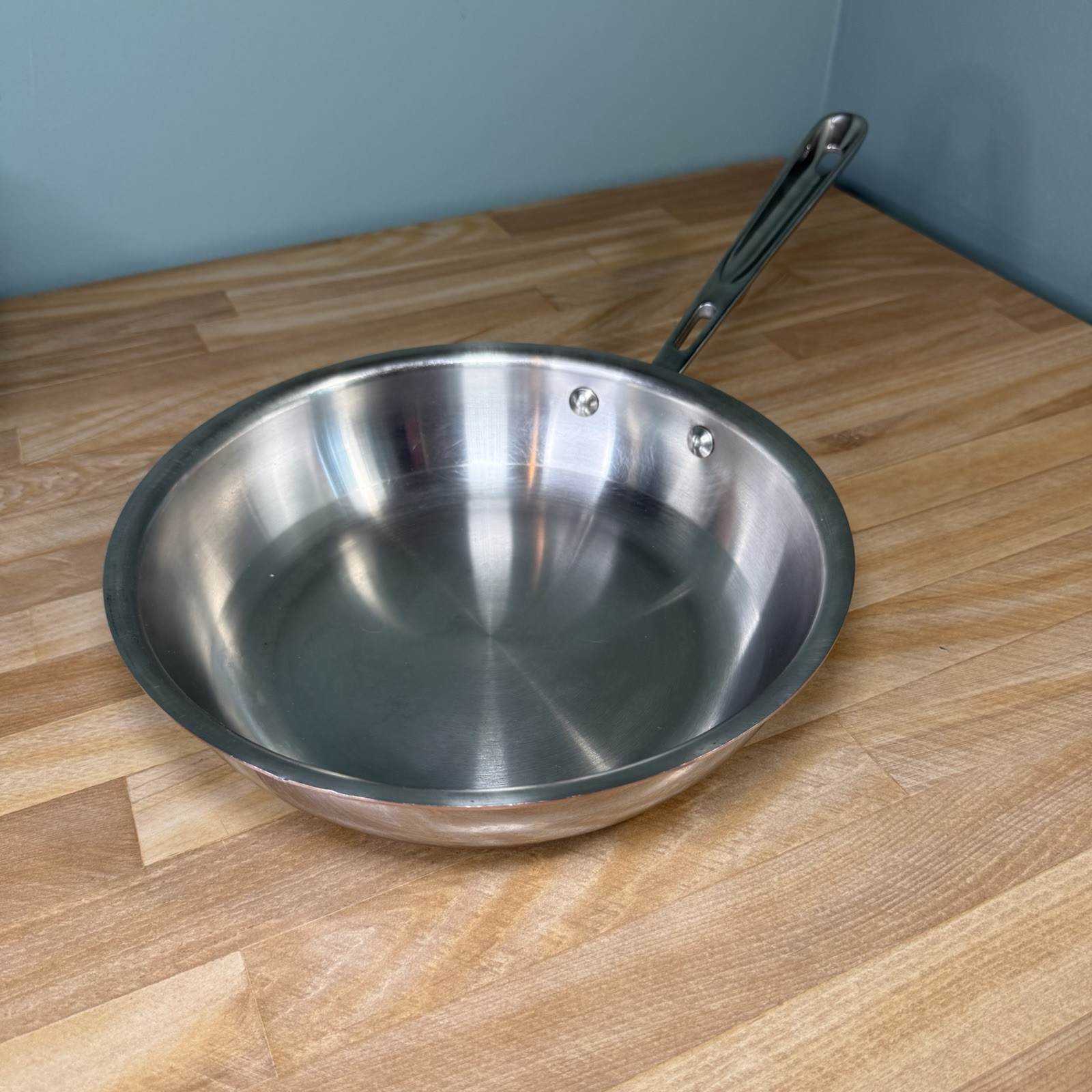 VTG ALL CLAD Copper Core 10 Inch Deep Skillet First Edition Extremely RARE -Read