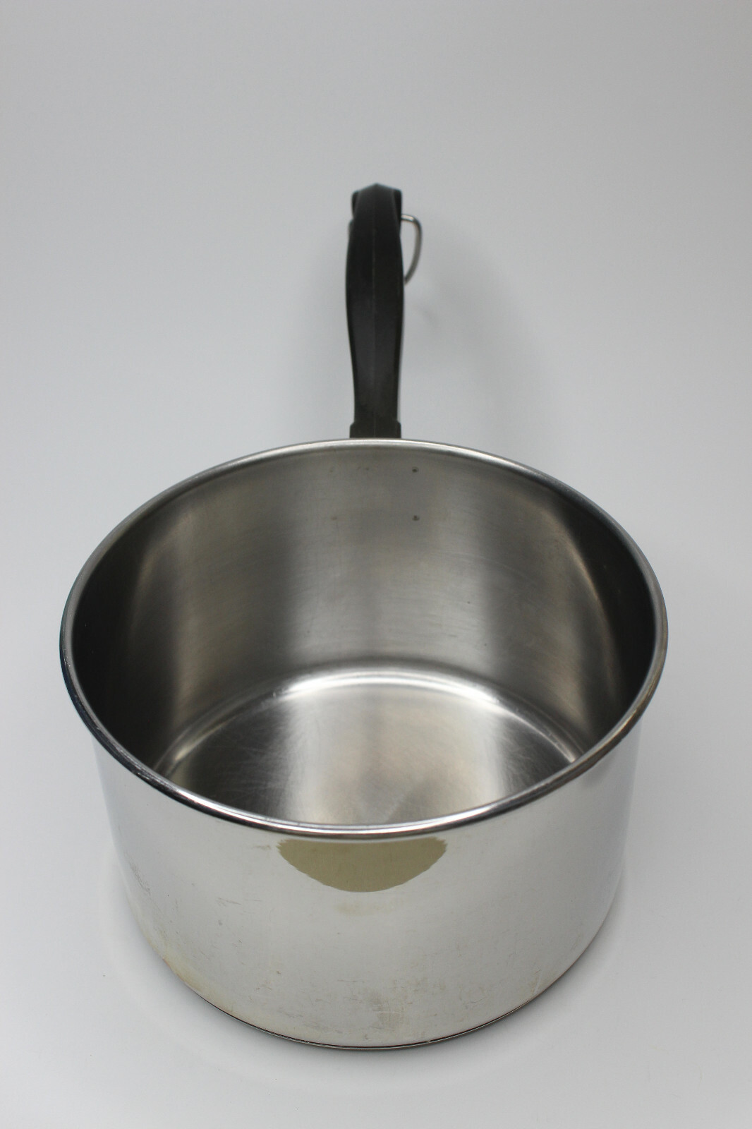 Farberware 2 QT /1.9L 18/10 Stainless Steel Sauce Pan Glass Lid Impact Bonded