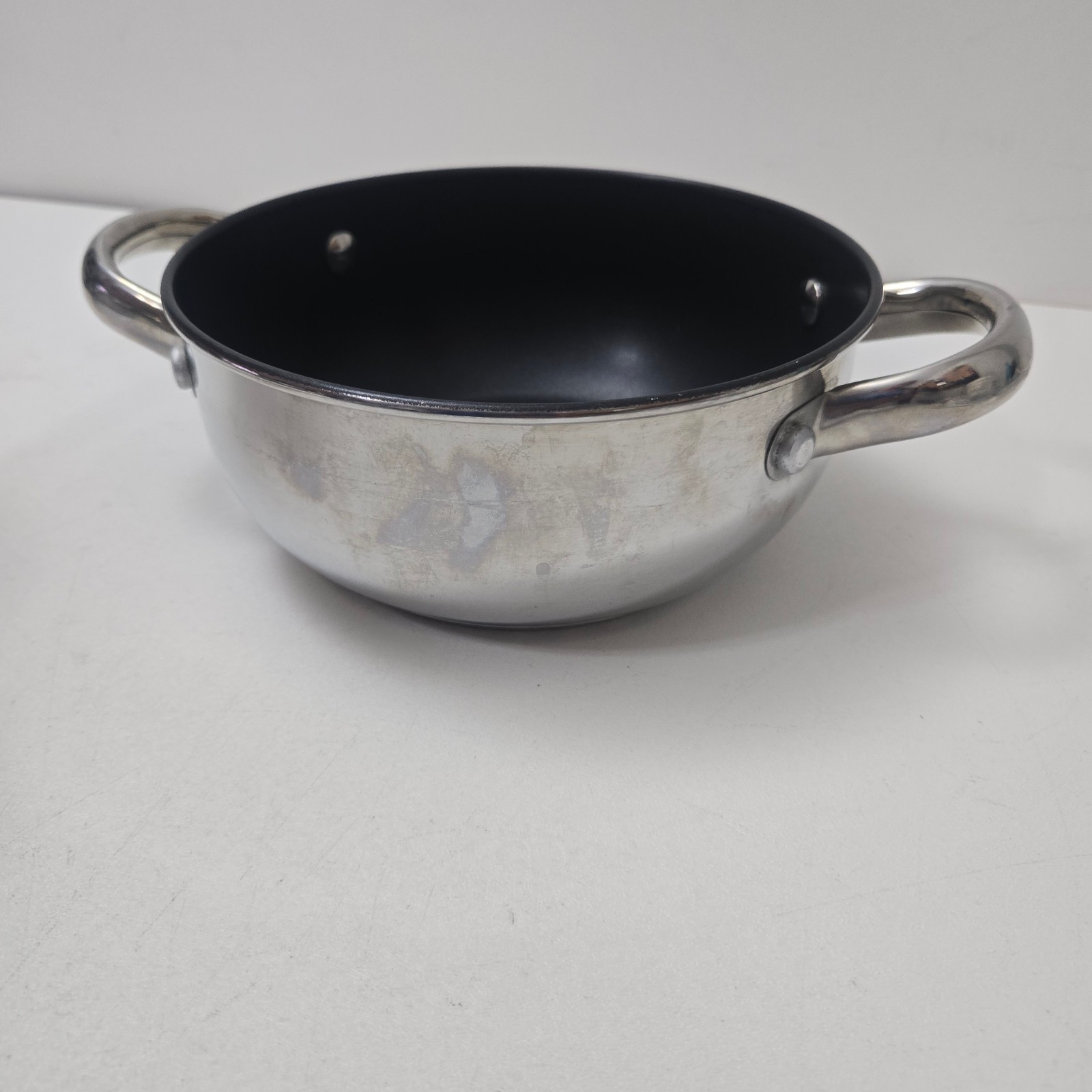 Cook’s Essentials Stainless Steel Non-Stick 2.5 Qt Stockpot Sauce Pan No Lid