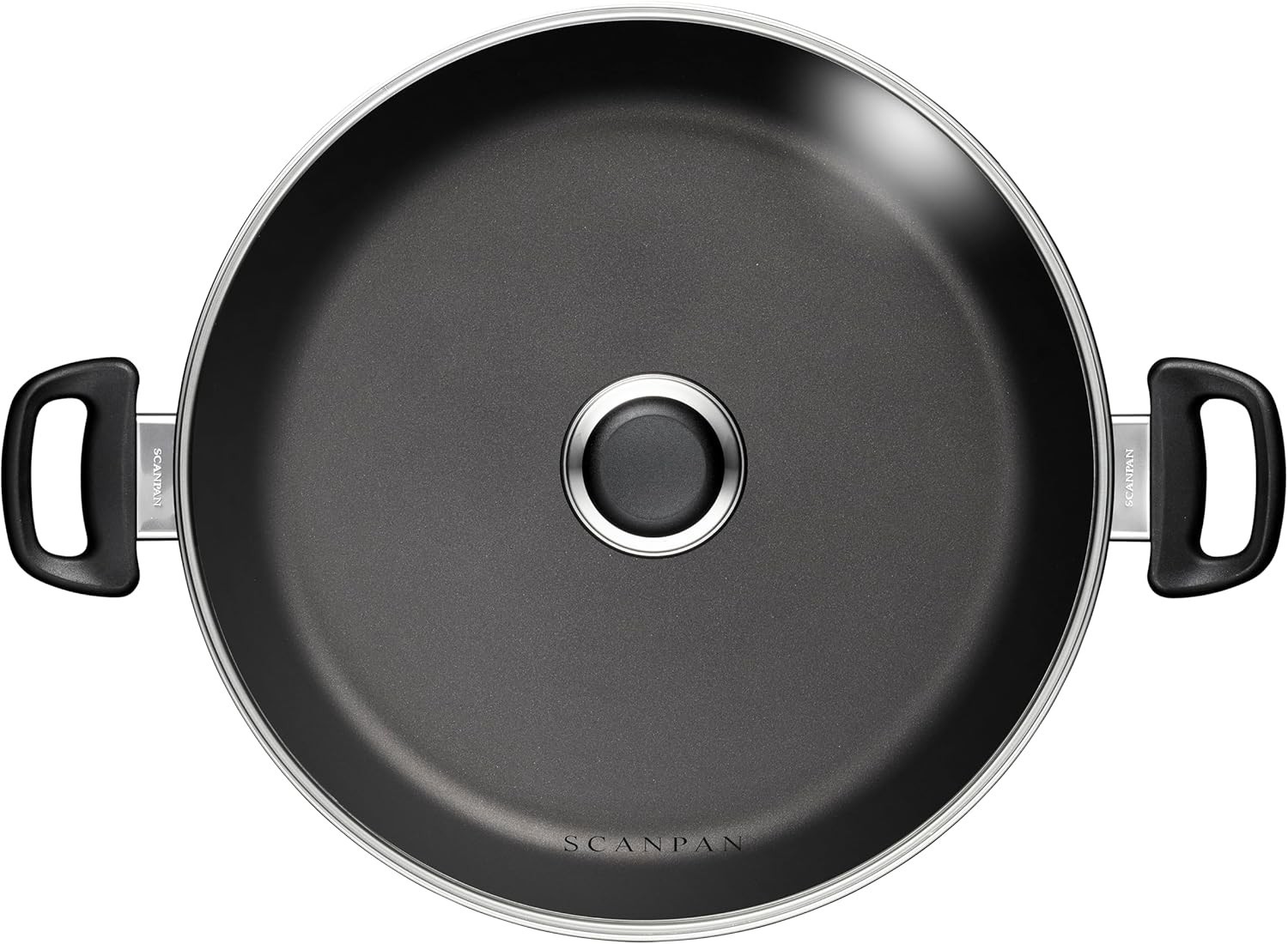 12.5-Inch Nonstick Chef Pan (4.25 QT) – Ideal for Healthy Cooking & Easy Cleanup