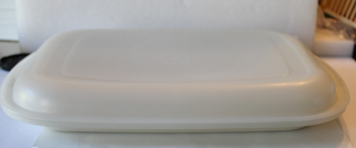 Vtg Tupperware Ultra 21 Casserole Dish 1742 Lid 1744, 1768-3 Lid 1769, 1741-4