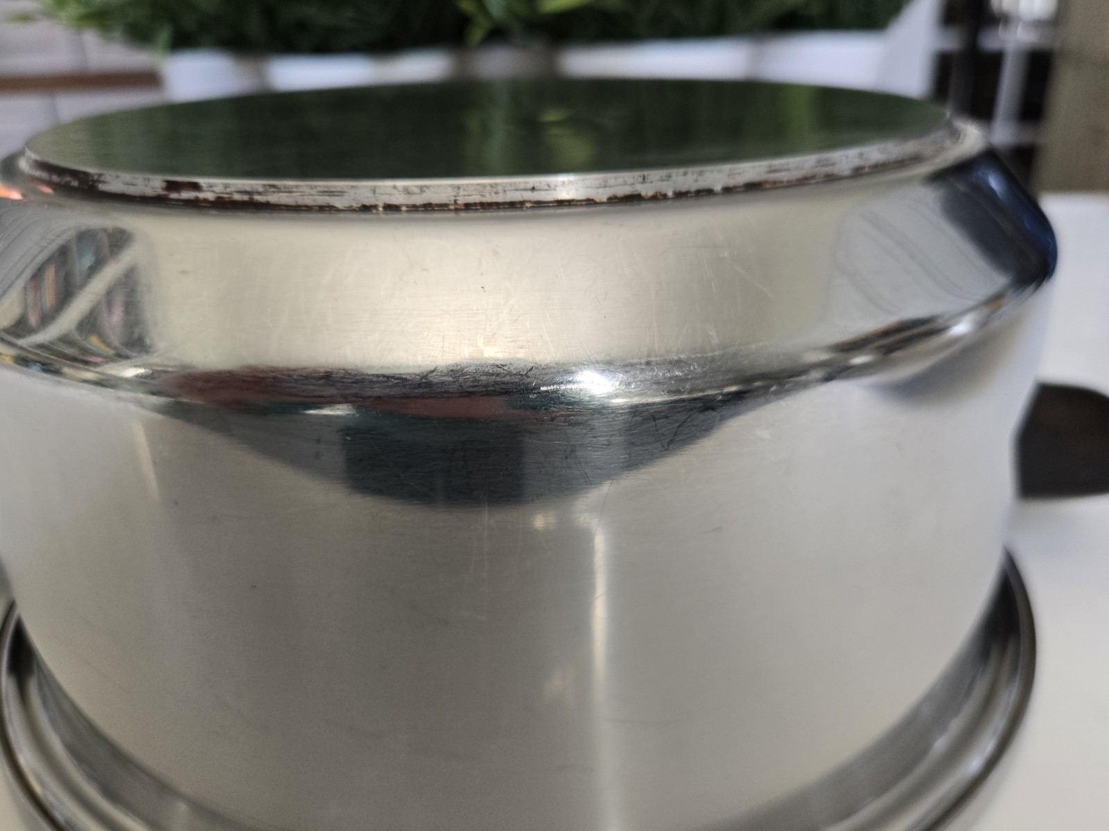 Vtg Kitchen Craft Multi Core 5 Ply Stainless Steel 6QT Stock Pot w/ Lid – USA