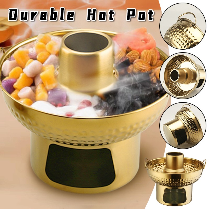 Traditional Chinese Hot Pot Small Hot Pot Camping Outdoor Pot Kitchen Cookware
