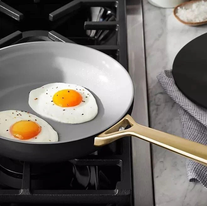Member’s Mark 11-Piece Modern Ceramic Cookware Set-Black