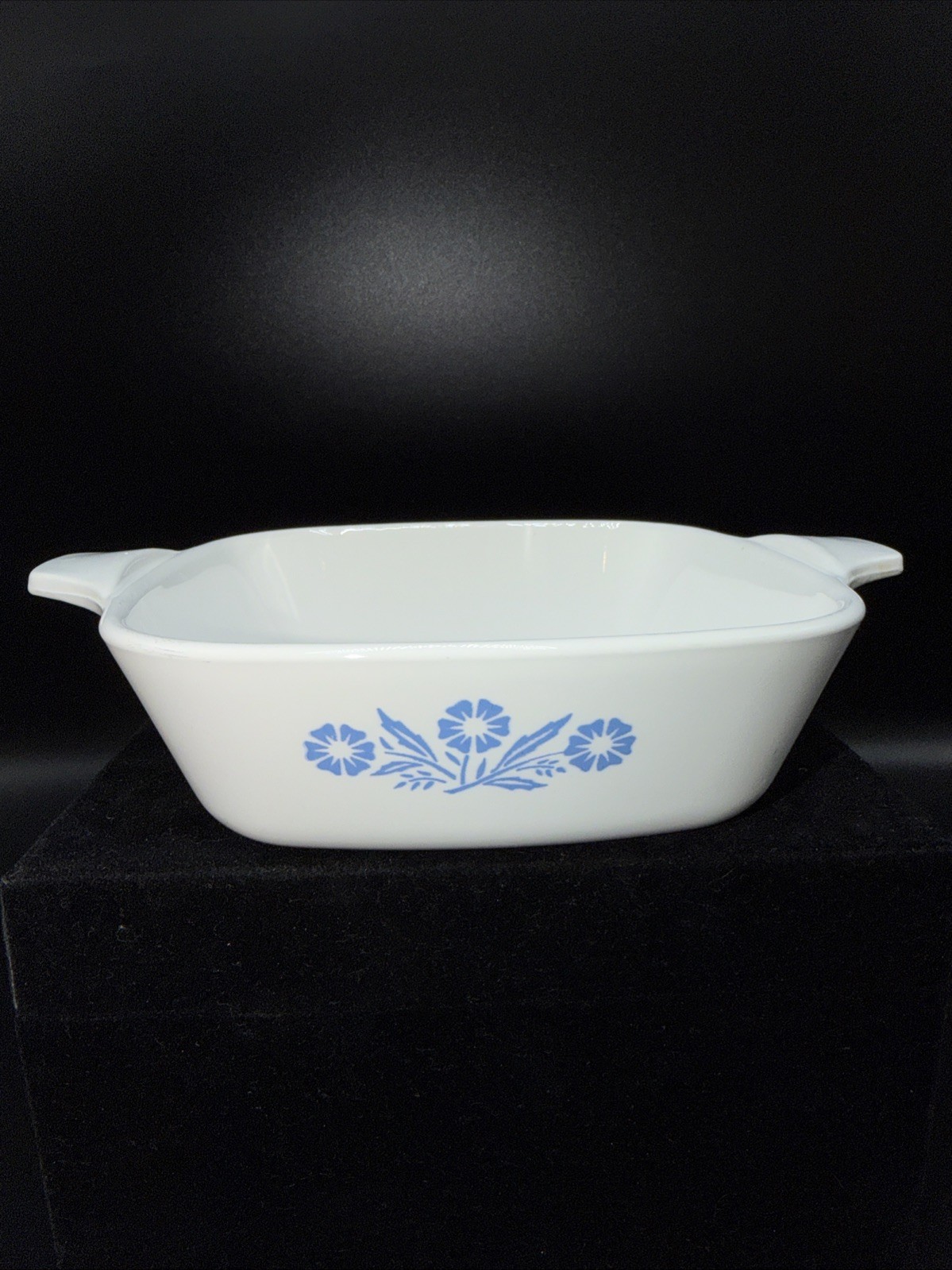 Vintage Corning Ware Blue Cornflower P-41 Petite Pan 1.75 Cup Casserole Dish USA