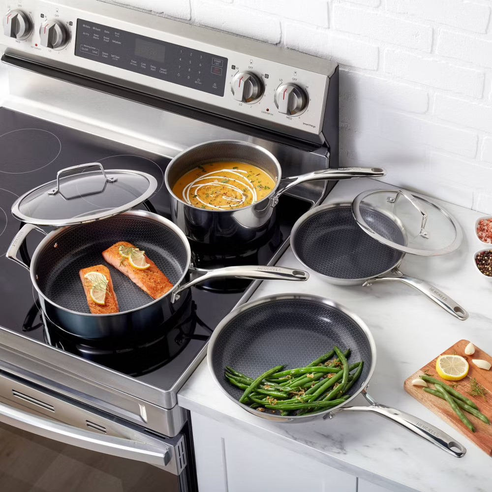Henckels 6pc Paradigm Hybrid Ceramic Nonstick Cookware Set