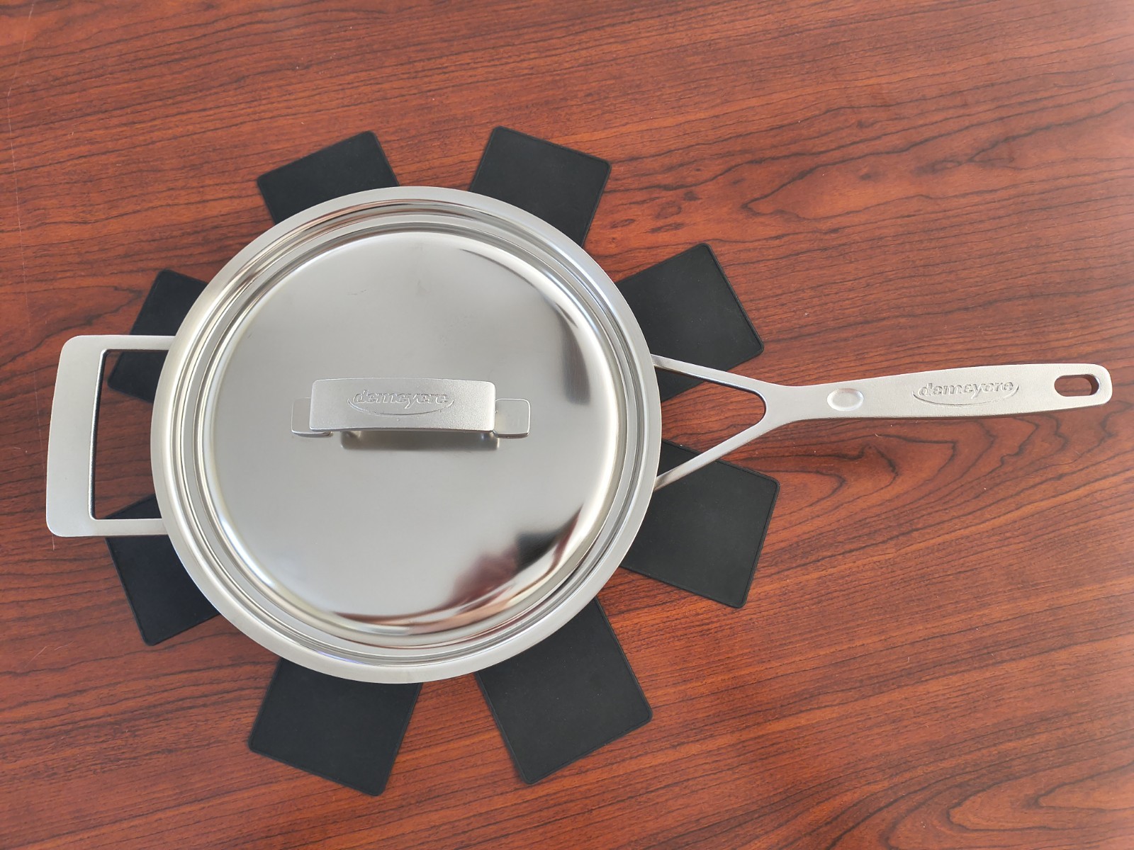 Demeyere Industry 5Ply Stainless Steel Saute Pan Pre-owned