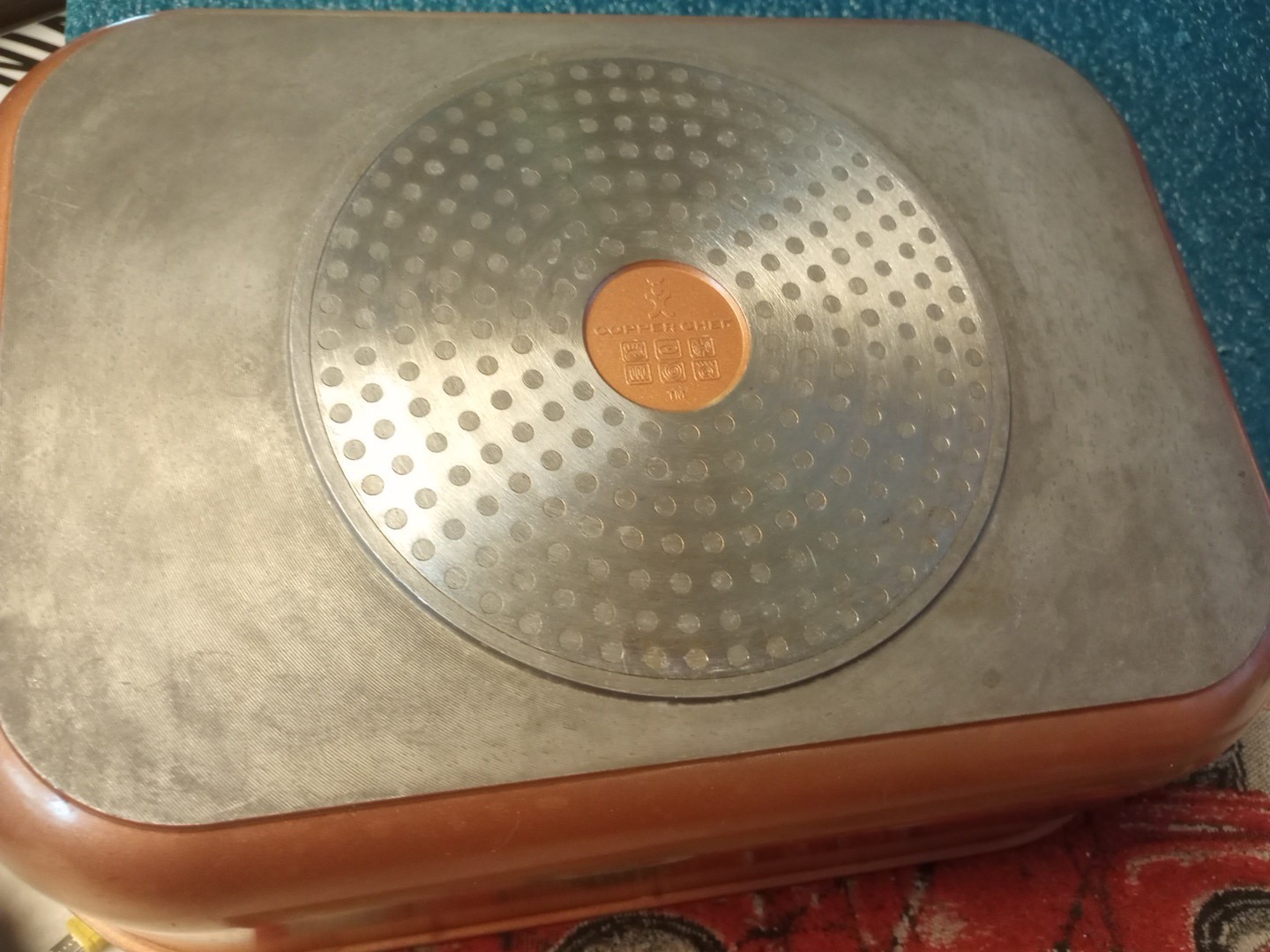 Copper Chef Wonder Cooker 13.5” X 10” X 4” Roaster Pan, Pan Only
