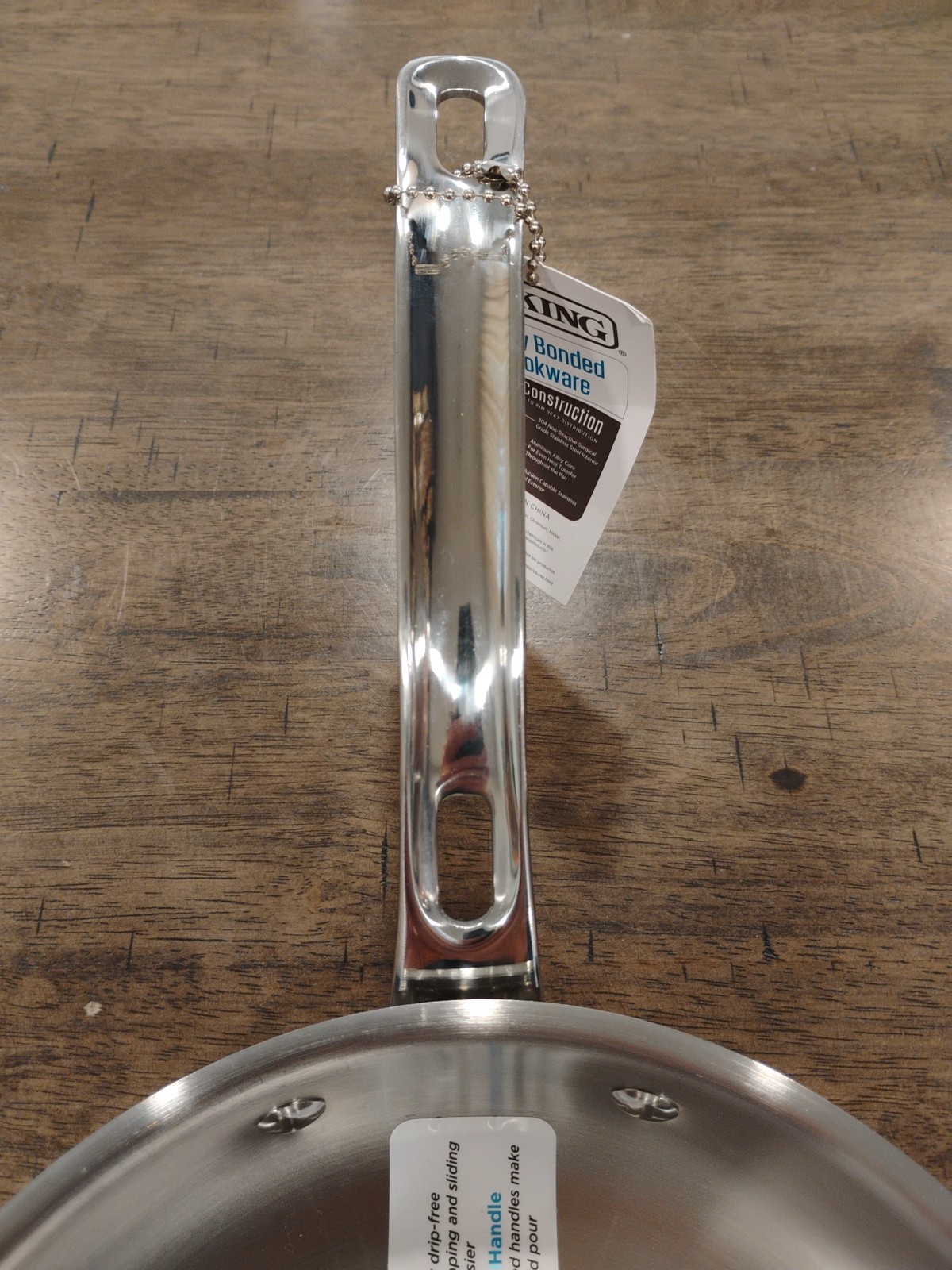 Viking 3-Ply Bonded Cookware Stainless Steel Fry Pan 8” Frying Pan Skillet NWT