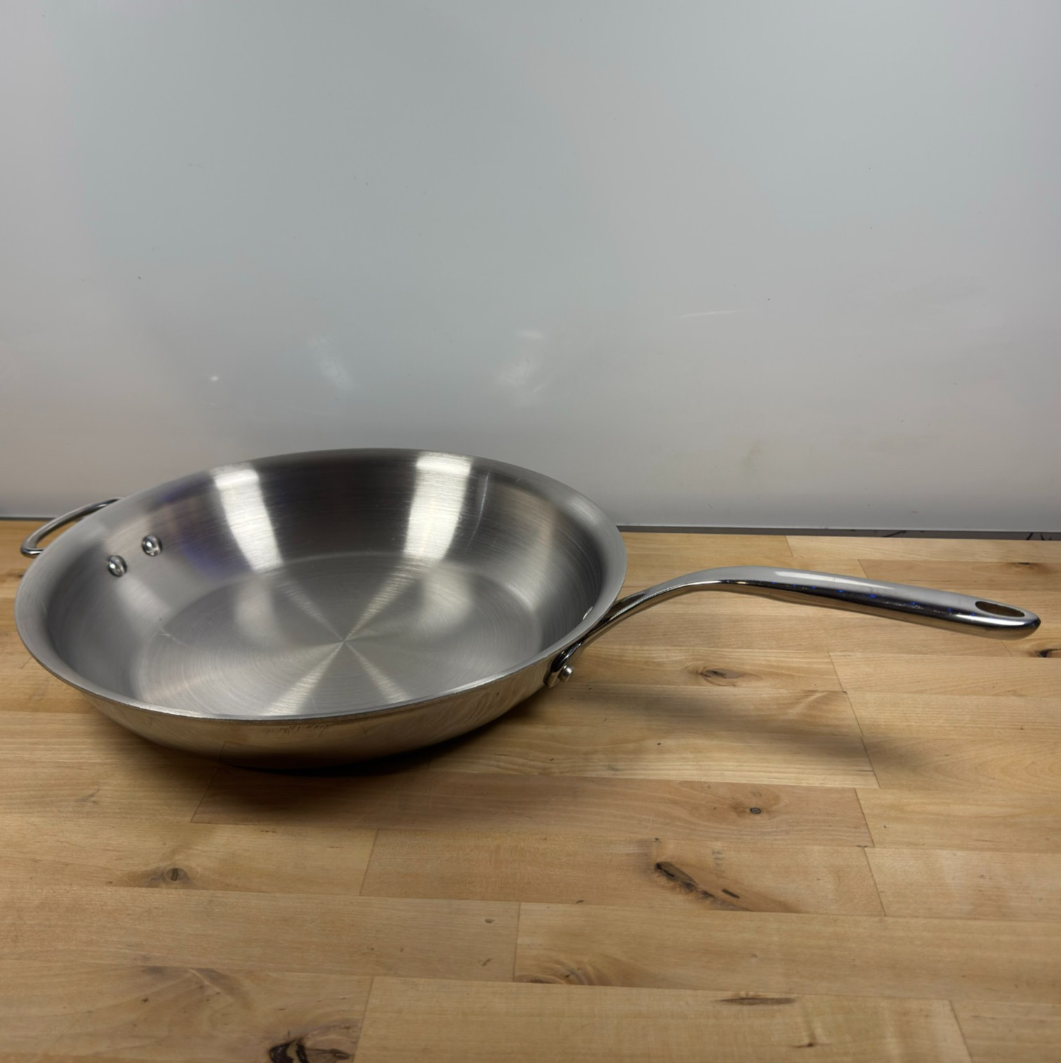 Sur La Table Tri-Ply Stainless Steel Skillet 14” 36 Cm Pre Owned