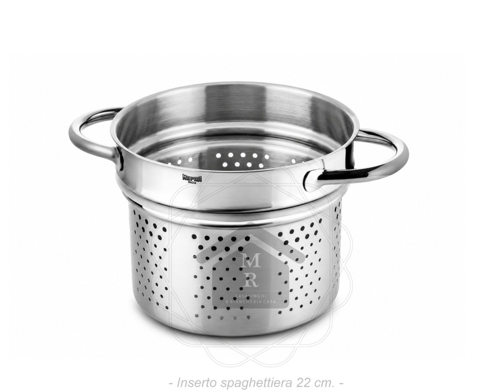 19pc Pot Battery 18/10 Stainless Steel Induction 1950 Mepra