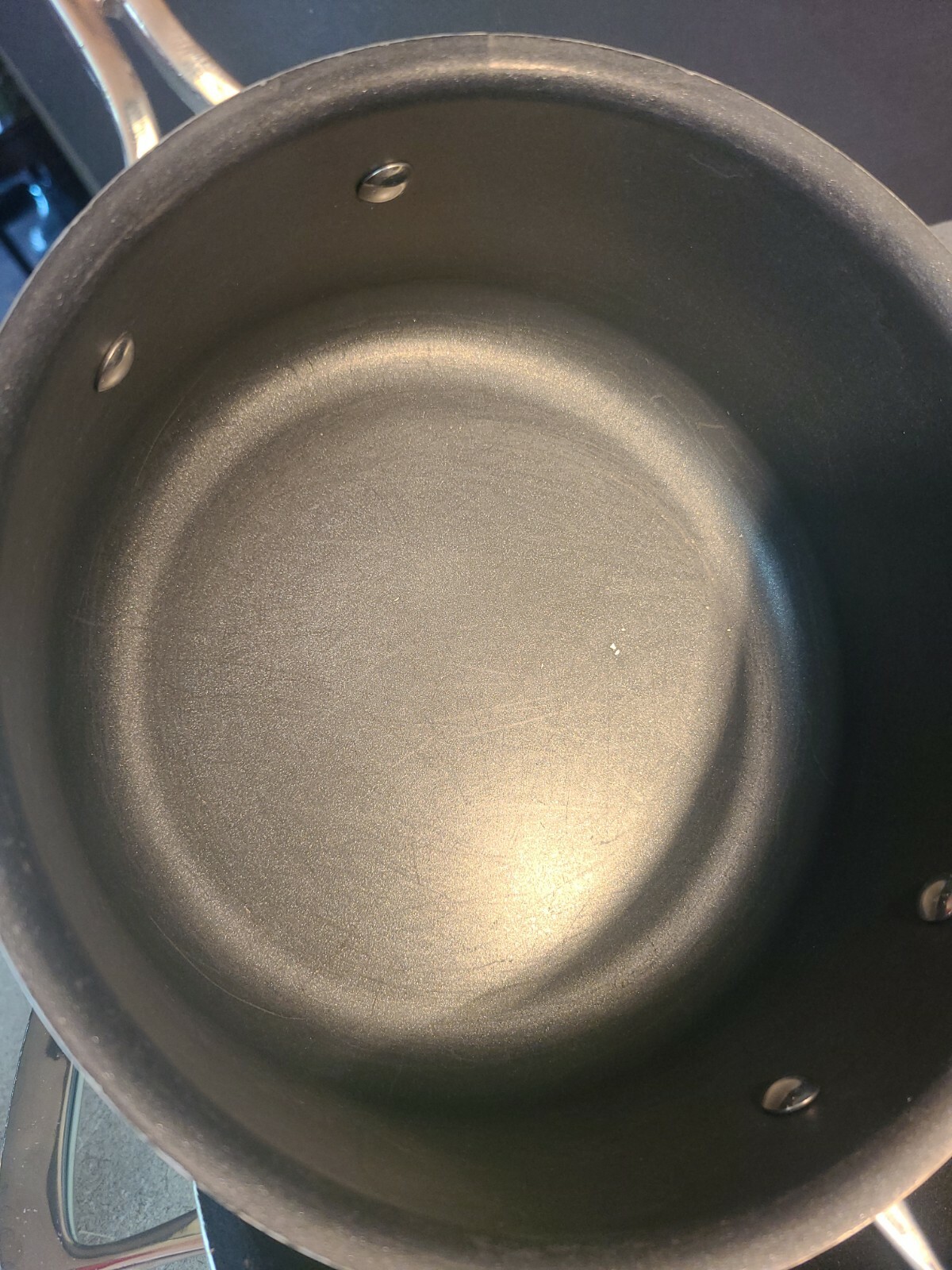 LOT 2 ALL CLAD Nonstick Bonded Aluminum Cookware 3 qt & 4 qt Sauce & Saute Pan