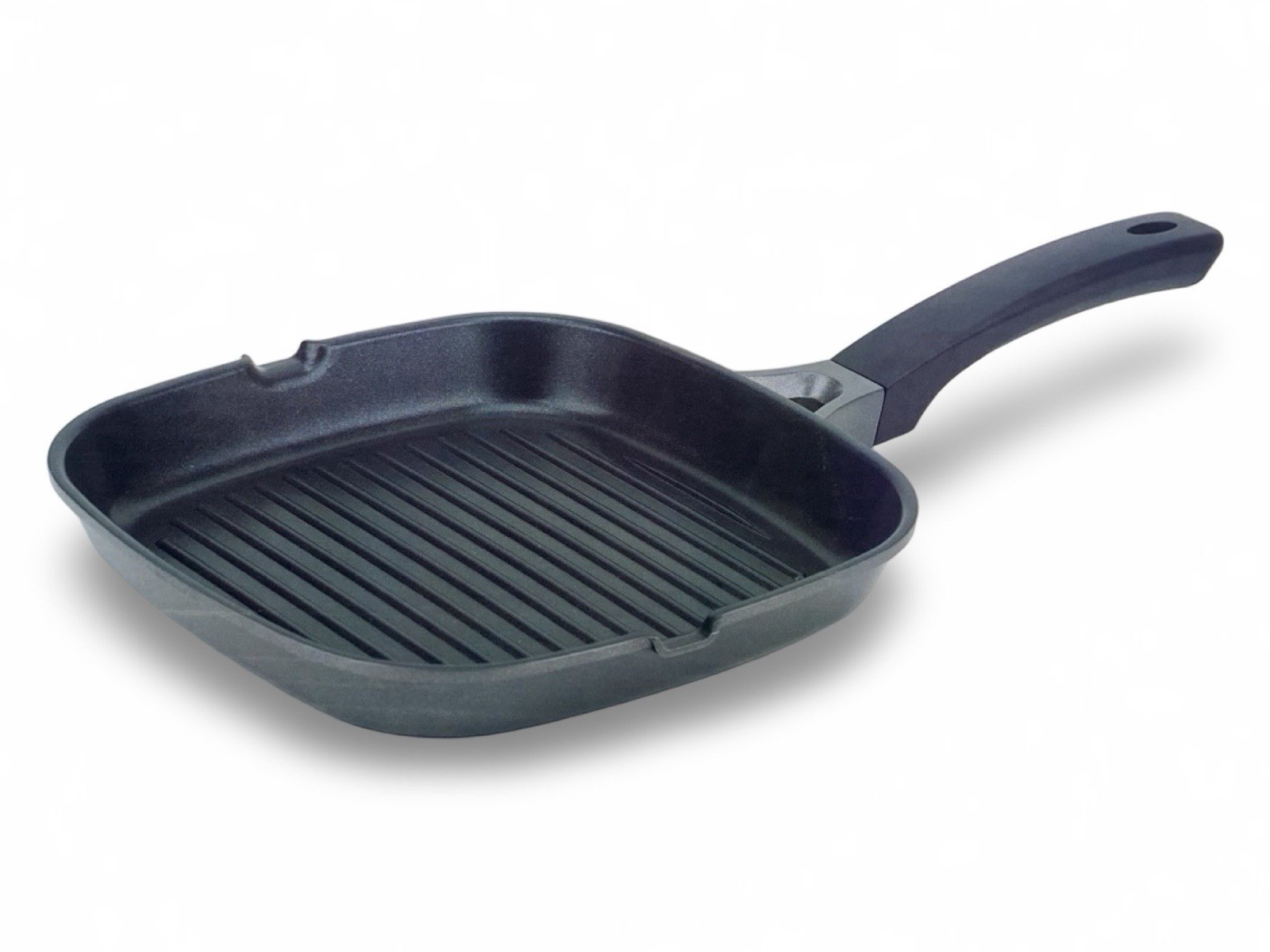 Gourmet Standard 9.5” Cast Aluminum Nonstick Square Grill Pan Griddle